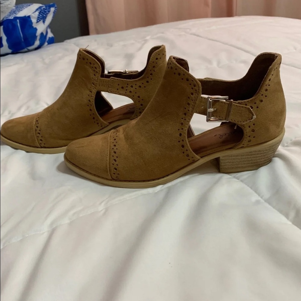 Cute low sandal boots